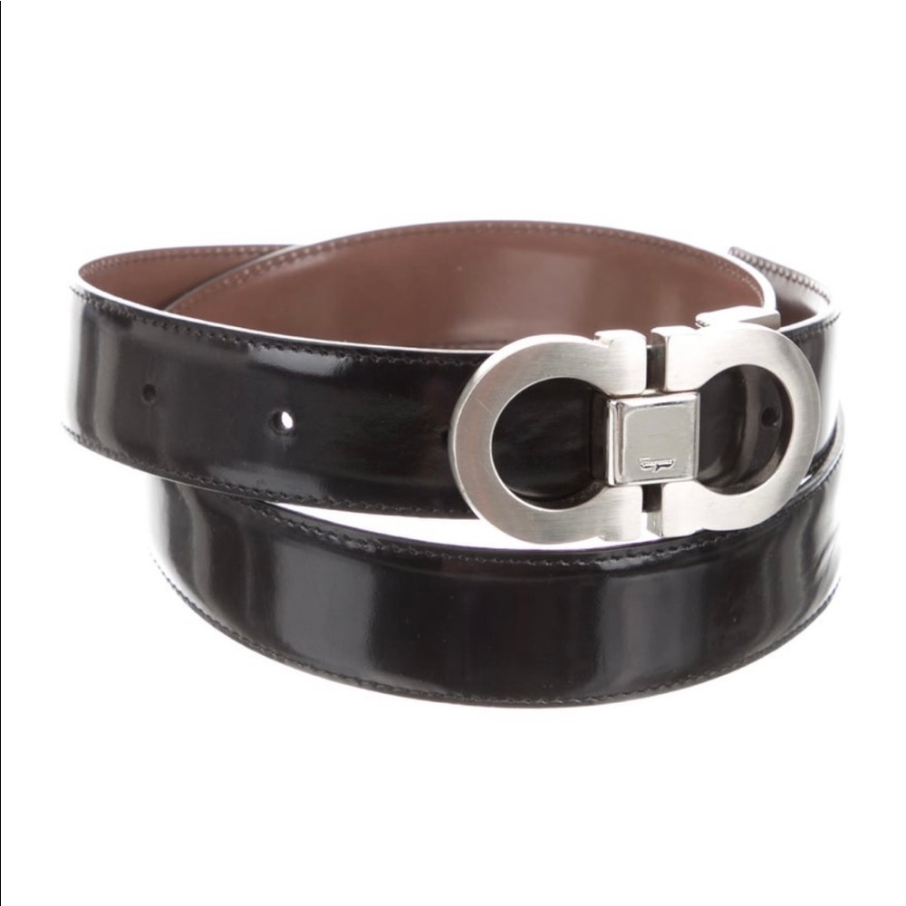 Ferragamo Reversible Gancini Belt
